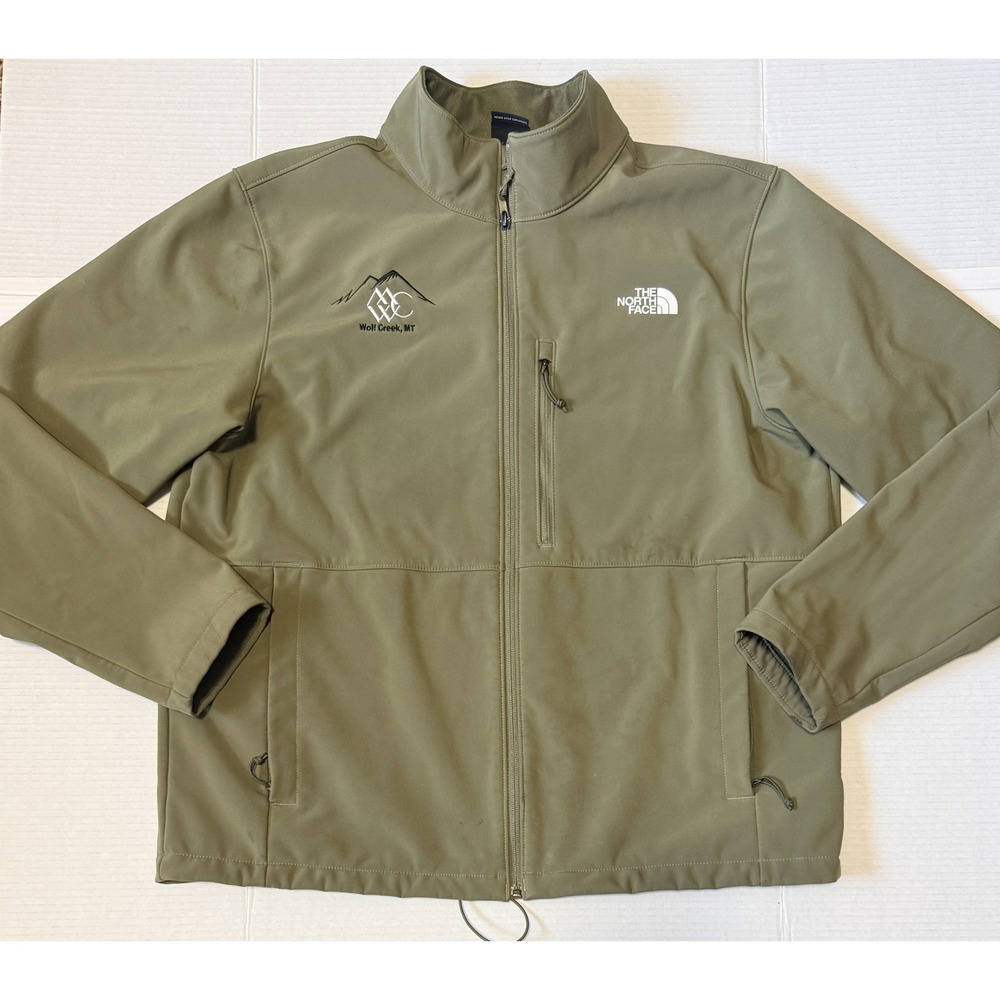 THE NORTH FACE Windwall - Men's Softshell Jacket - Olive Green - X-Large XL